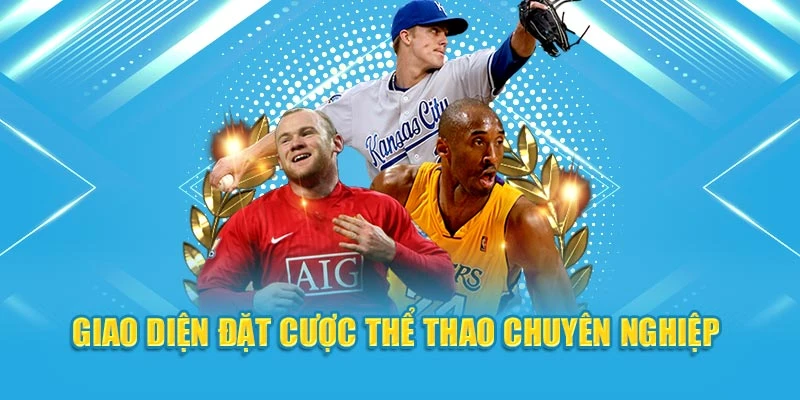 Giao diện đặt cược thể thao chuyên nghiệp